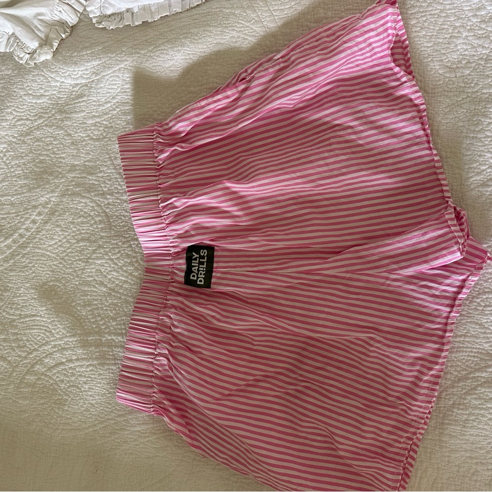 Daily Drills Pink Athletic Shorts